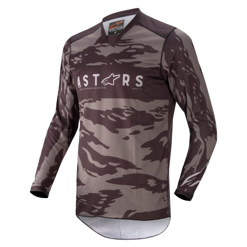 Alpinestars - Alpinestars Racer Tactical Jersey - 3761222-106-XXL - Black/Gray - 2XL