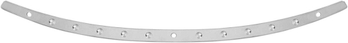 Memphis Shades - Memphis Shades Stainless Steel Dish Windshield Trim - Polished - MEM0943