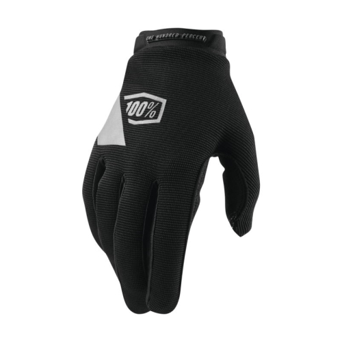 100% - 100% Ridecamp Womens Gloves - 10013-00002 - Black - Medium