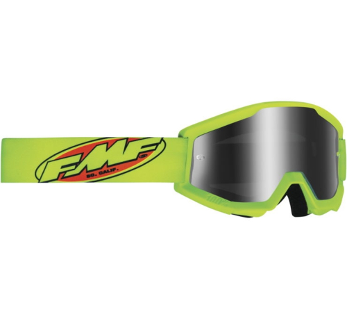 FMF Racing - FMF Racing PowerCore Sand Core Goggles - F-50053-00002 - Yellow / Smoke Lens - OSFM