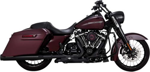 Vance & Hines - Vance & Hines Torquer 450 Slip-On Mufflers - Black - 46674