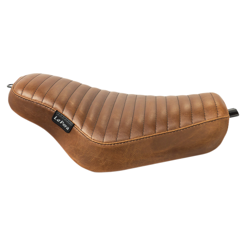 Le Pera - Le Pera Streaker Solo Seat - Pleated Brown - LK-356PTTDV