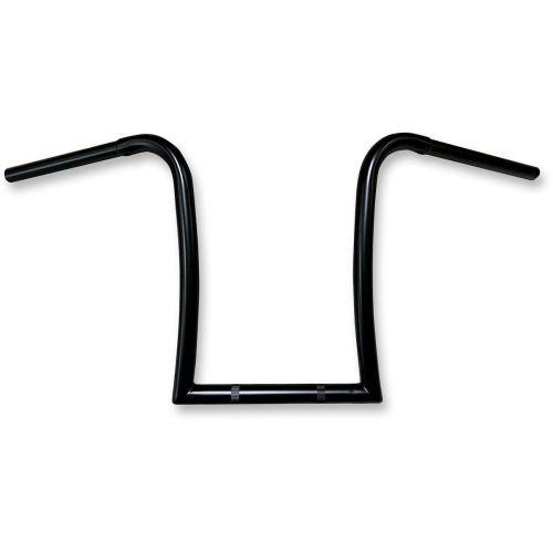 Nash Motorcycle Company - Nash Motorcycle Company Gimp Hangers Handlebar - 14in End Rise - 1in Dia. x 33in W - 10.5in Center Width - 5in Pullback - Ch - 14IGCHDK