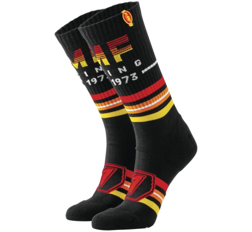FMF Racing - FMF Racing 1973 Socks - HO20194904-BLK-OS - Black - OSFM