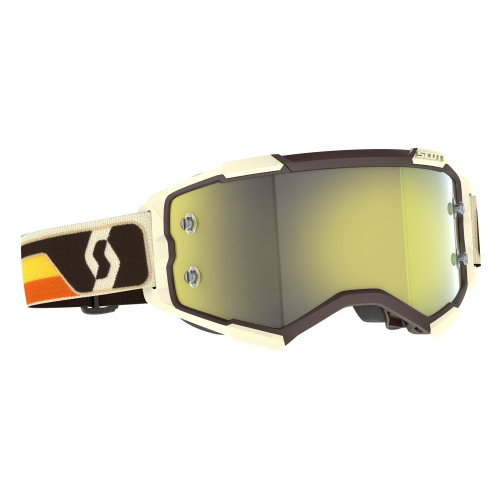 Scott USA - Scott USA Fury Goggles - 272828-7699289 - Beige/Brown/Clear Works Lens - OSFM