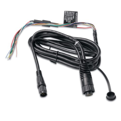Garmin - Garmin Power/Data Cable f/Fishfiner 300C & 400C & GPSMAP&reg; 400 & 500 Series