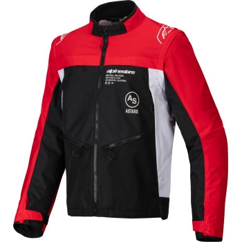 Alpinestars - Alpinestars Pro-Dura Jacket - 3700125-1342- S - Black/Bright Red/White - Small