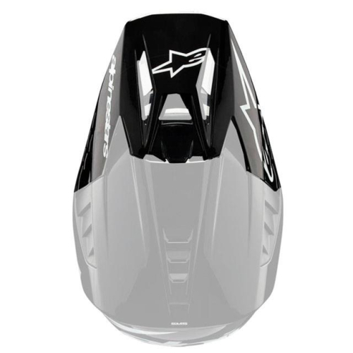 Alpinestars - Alpinestars Visor for S-M5 Corp Helmet - Dark Gray - 8986323-9190-OS