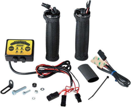 Moose Utility - Moose Utility ATV Clamp-On Quad Zone Heated Grips - 0631-0155