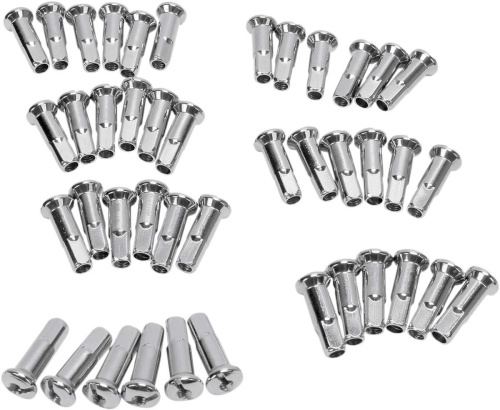 Drag Specialties - Drag Specialties Nipples for Spoke Set - Extra Long (0.965in.) - 160500SSE42-HC3