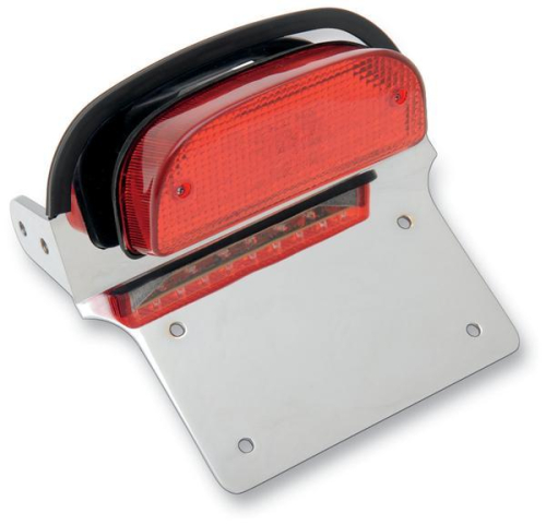 Rick Dosss Revenge Cycle - Rick Dosss Revenge Cycle Taillight/License Plate Mount Assembly with LED Taillight - L24-0430K