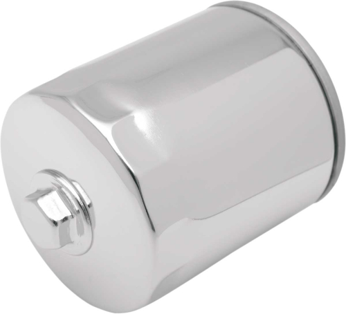 Drag Specialties - Drag Specialties Spin-On Oil Filter - Chrome with Nut - 14-0020CK-BX18