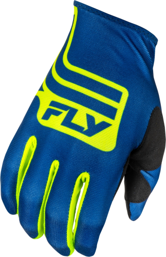 Fly Racing - Fly Racing Lite Lancer Gloves - 378-7152X - Navy/Hi-Vis - 2XL