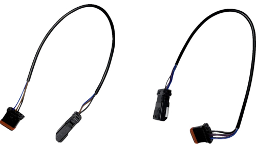 Custom Dynamics - Custom Dynamics Front Turn Signal Extension Harness - 8in. - CD-TS-EXT-8