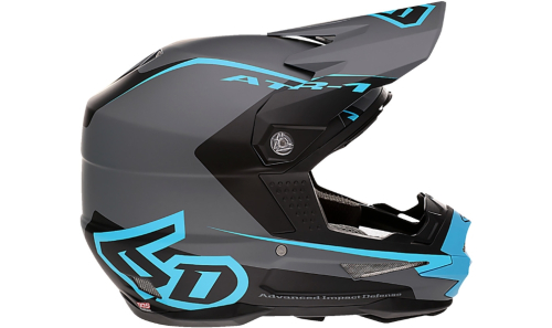 6D - 6D ATR-1 Stealth Helmet - 10-4626 - Cyan - Medium