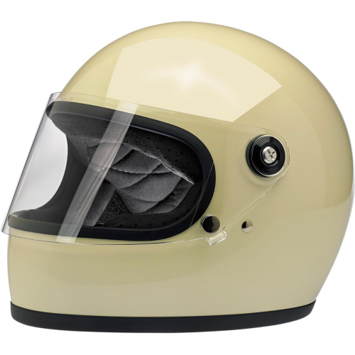 Biltwell Inc. - Biltwell Inc. Gringo S Solid Helmet - 1003-102-101 - Gloss Vintage White - X-Small