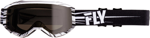 Fly Racing - Fly Racing Zone Watersport Goggles - FLA-045 Black/White / Dark Smoke Lens OSFA
