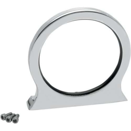 Yankee Engineuity - Yankee Engineuity Tach/Speedo Single Gauge Top for 95-13 OEM gauge and 3 3/8in Autometer, Dakota Digital, VDO - Chrome - YE-T-07