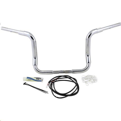 Fat Baggers, Inc. - Fat Baggers, Inc. 1-1/2in. EZ Install Pointed Top Handlebar Kit - Chrome - 809512