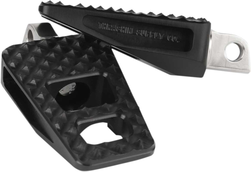 Thrashin Supply Company - Thrashin Supply Company P-54 Extra Grip Footpegs - Black - TSC-2020-1