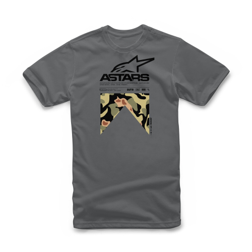 Alpinestars - Alpinestars Tactical T-Shirt - 1211-72008-18-M - Charcoal - Medium