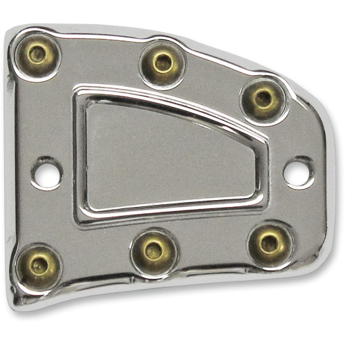 Carl Brouhard Designs - Carl Brouhard Designs Bomber Series Master Cylinder Front Cover Kit - Chrome - MC-ISF-C