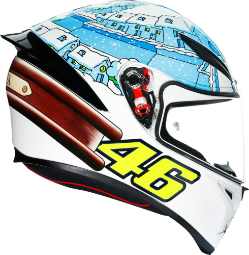 AGV - AGV K-1 Rossi Winter Test 2017 Helmet - 210281O0I002008 - Rossi Winter Test 2017 - ML