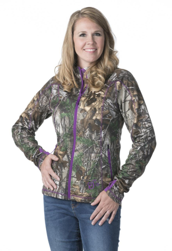 DSG - DSG Performance Fleece Womens Jacket - 21764 - Realtree/Purple - 2XL