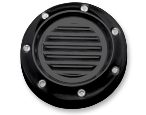 Covingtons - Covingtons Dipstick Covers - Dimpled - Gloss Black Powdercoat - C1185-B