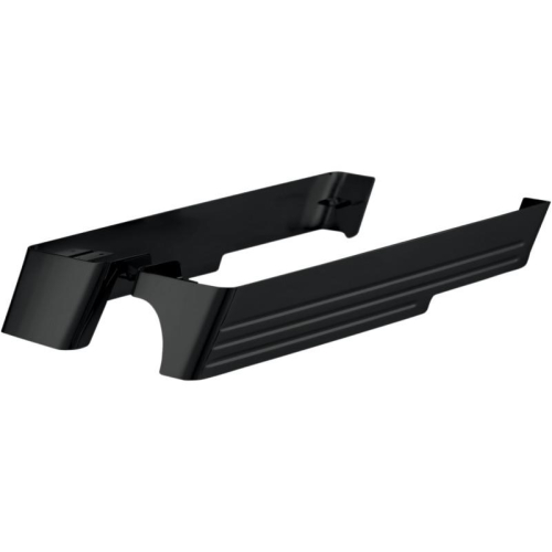 Cyclesmiths - Cyclesmiths Billet 3in. Saddlebag Extention for Right Exhaust - Flat Black - 201-SB-14