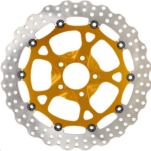 Performance Machine - Performance Machine Dominator 13in. Two-Piece Brake Rotor - Gold Ops - 0133-3059S-G