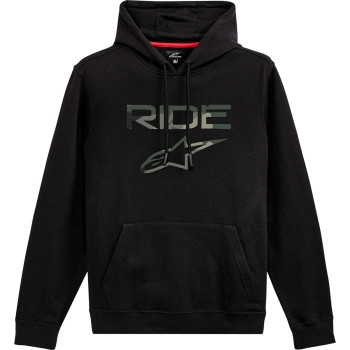 Alpinestars - Alpinestars Ride 2.0 Camo Hoodie - 1212-51900-10-S - Black - Small