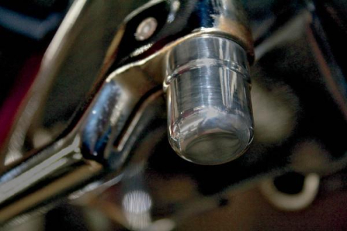 Todds Cycle - Todds Cycle Shifter Spline Cover - Chrome - 1602-0406
