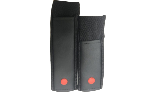 6D - 6D Chin Strap Covers for ATS-1R Helmet - Black - 71-5002