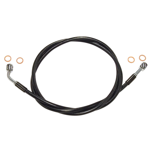 Magnum - Magnum Black Coated XR Stainless Front Brakeline Kit - 40in. Total Length - SBC0607-40