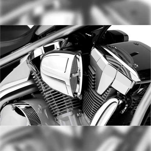 Cobra - Cobra PowrFlo Air Intake Kit - Chrome - 06-0133