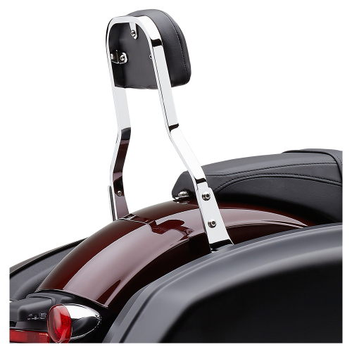 Cobra - Cobra Short Detachable Backrest - Chrome - 602-2051