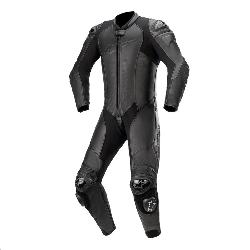 Alpinestars - Alpinestars GP Plus V3 Graphite Leather Suit - 3150720-10-52 - Black - 36