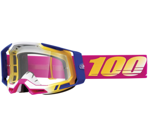 100% - 100% Racecraft 2 Mission Goggles - 50009-00012 - Mission / Clear Lens - OSFM