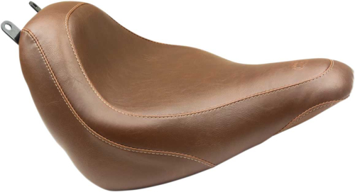 Mustang - Mustang Wide Tripper Solo Seat - Vintage - Brown - 83002