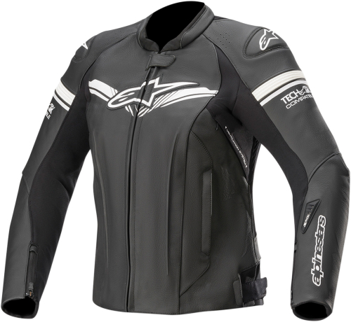 Alpinestars - Alpinestars Stella GP-R Leather Womens Jacket - 3111520-10-48 - Black - 48