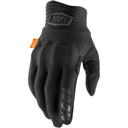 100% - 100% Cognito Gloves - 10013-057-10 - Black/Gray - Small