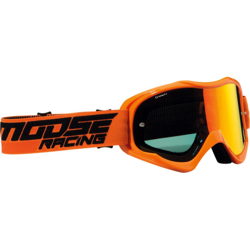 Moose Racing - Moose Racing Qualifier Shade Goggles - 2601-2117 - Orange/Smoke Lens