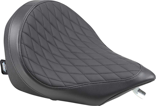 Drag Specialties - Drag Specialties Low Profile Solo Seat - Diamond Stitch - 0810-1601