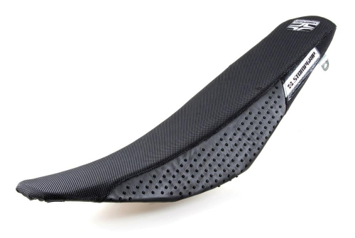 Stompgrip - Stompgrip Gripper Seat Cover with Molded Panels - 49-10-0003-BK