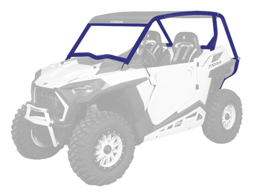 Pro Armor - Pro Armor Loco Cage - Polaris Blue - P2116C020PB