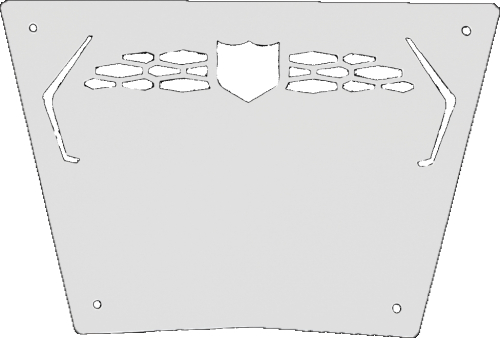 Pro Armor - Pro Armor Front Sport Skid Plate - White - P187P363WH
