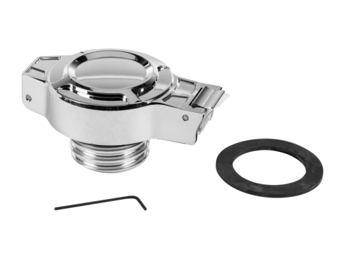 HardDrive - HardDrive Flip Up Gas Cap - Chrome - 75-085R