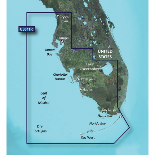 Garmin - Garmin BlueChart&reg; g3 Vision&reg; HD - VUS011R - Southwest Florida - microSD&trade;/SD&trade;