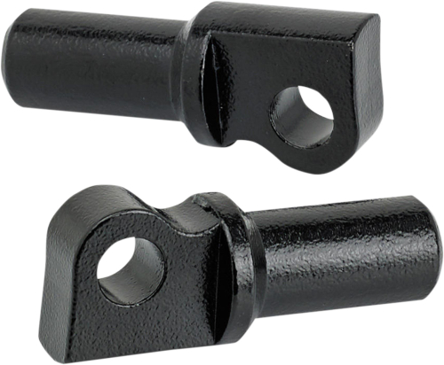 Biltwell Inc. - Biltwell Inc. Male Mount Footpeg Clevises - Black - FPCLVHDBK